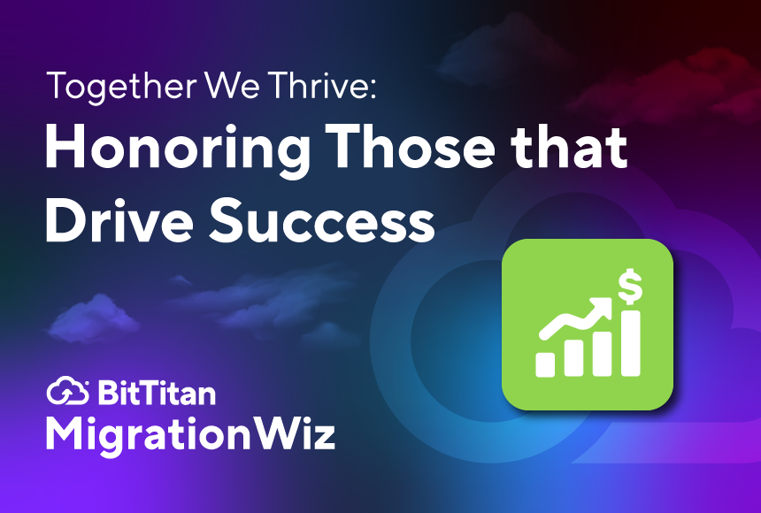 Together We Thrive Honoring Those That Drive Success Bittitan